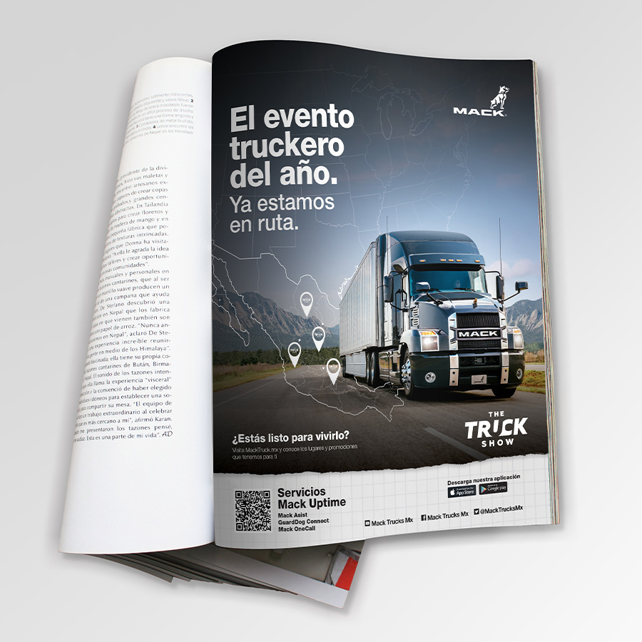 sector gráphico - Mack Trucks