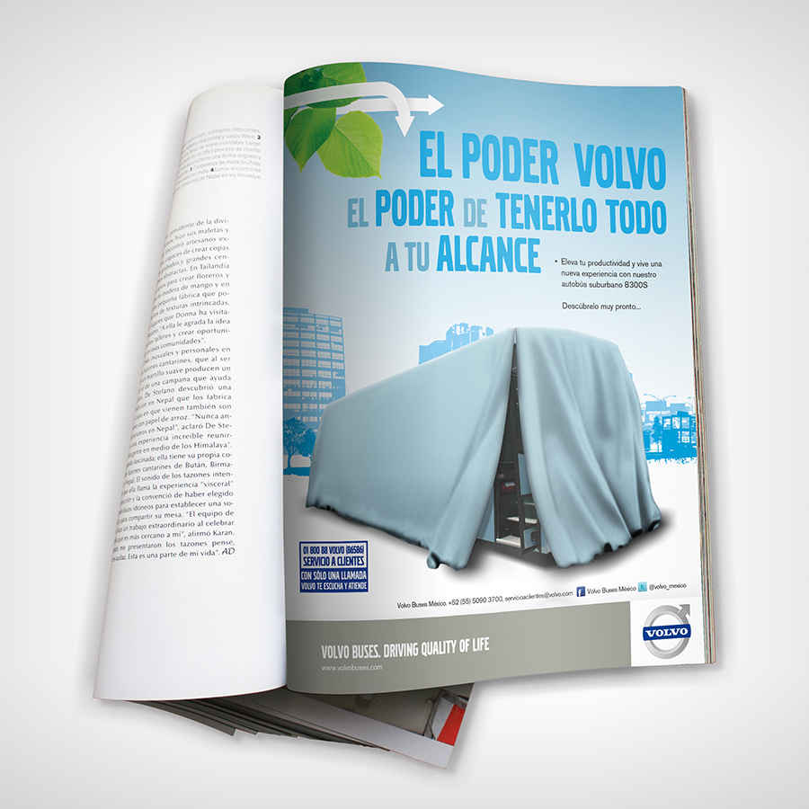 sector gráphico - Volvo Buses