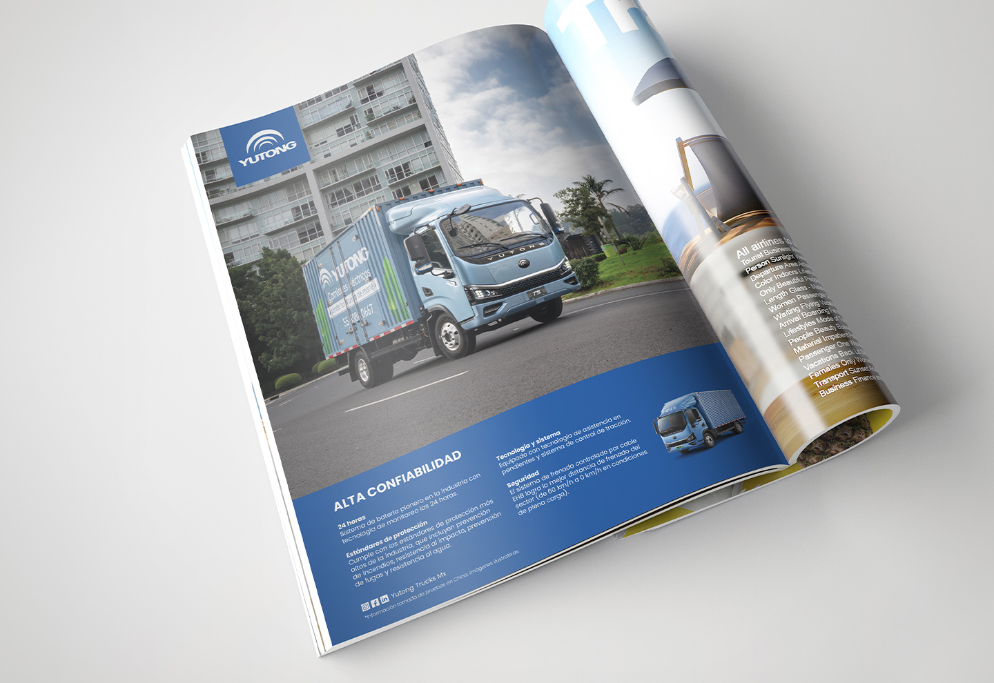 Yutong Trucks - Anuncio